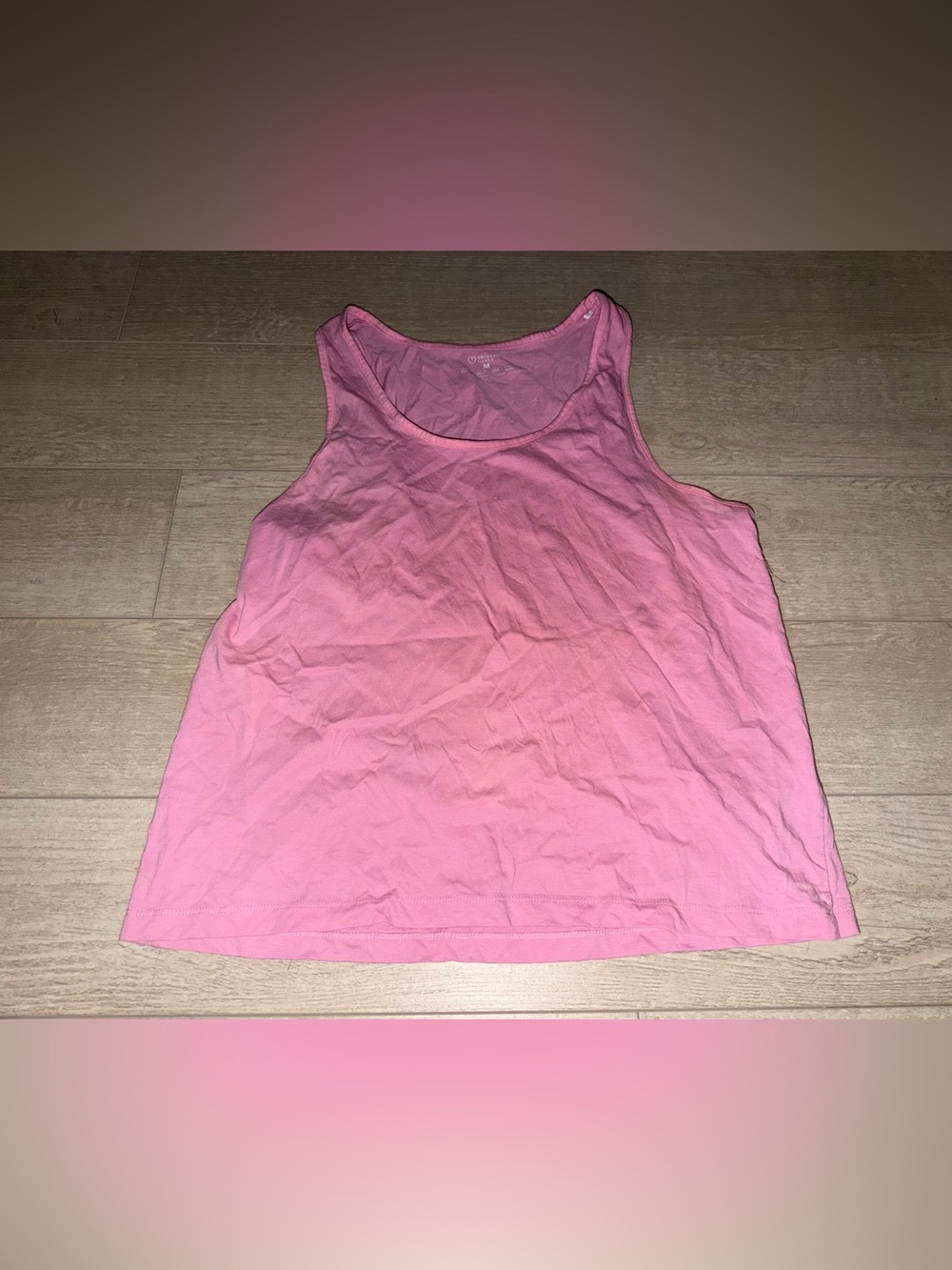 Primark Pink Sleeveless Scoop Neck Tank